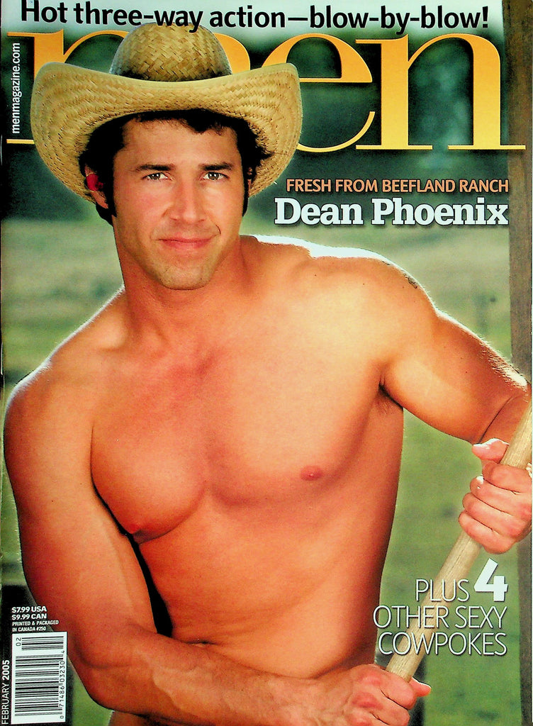 Men Gay Magazine  Cover Guy Dean Phoenix  February 2005    042026lmp