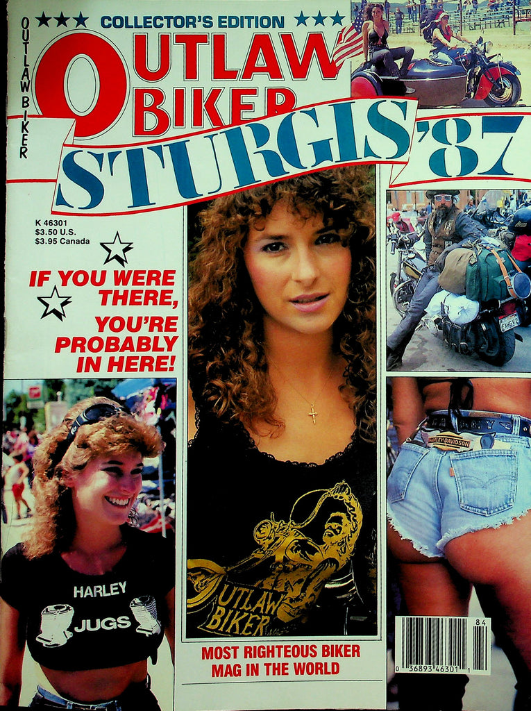 Outlaw Biker Magazine  Sturgis '87  Collector's Edition  Winter 1988     061626lmp-GSC