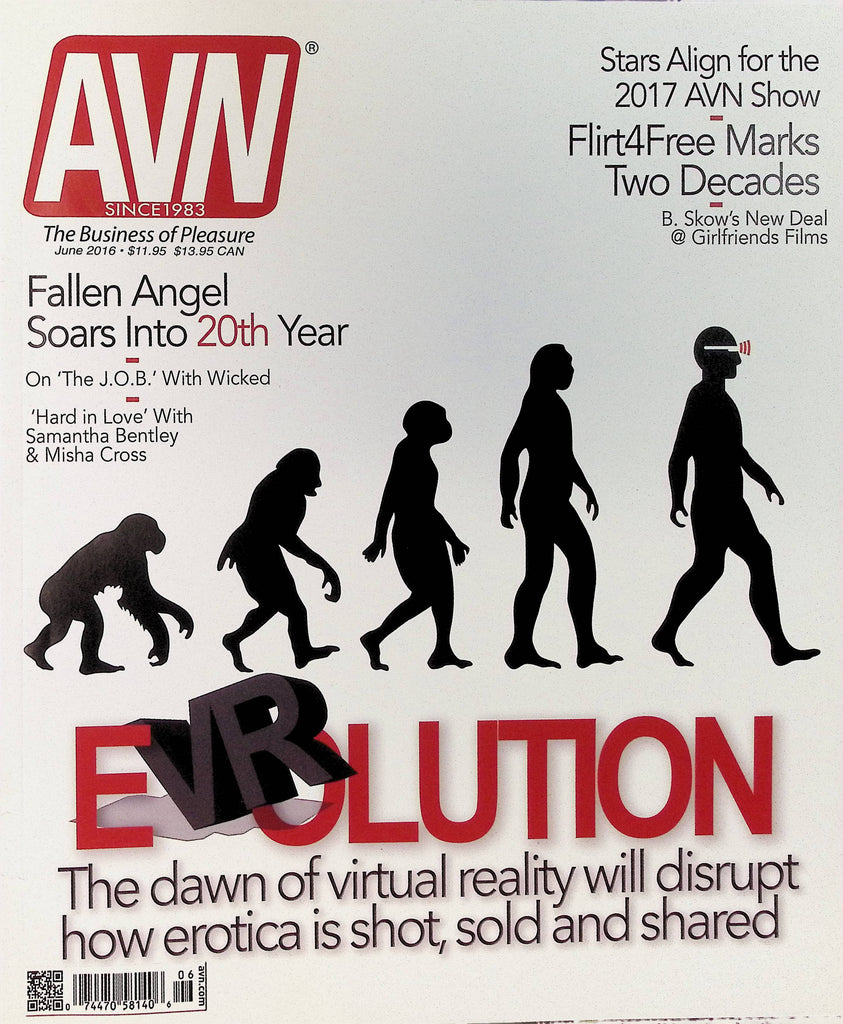 AVN Adult Video News Magazine June 2016 Samantha Bentley Misha Cross  101825AMP
