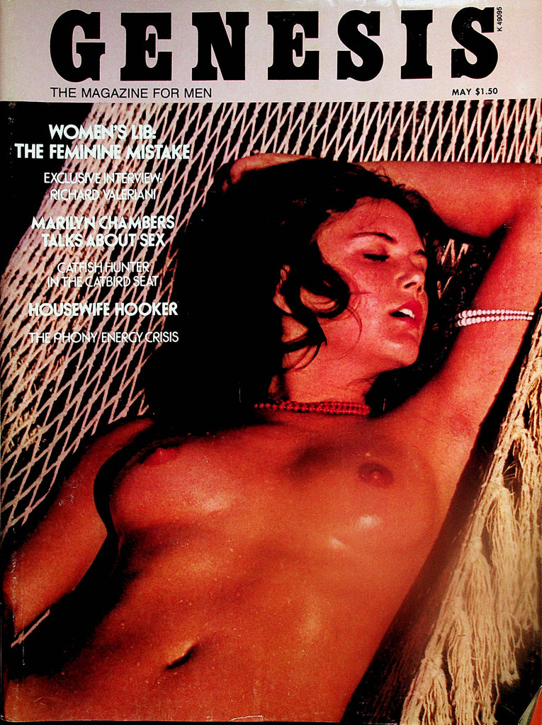 Genesis Magazine  Marilyn Chambers Talks Sex / Housewife Hooker  May 1975  052824lm-p2