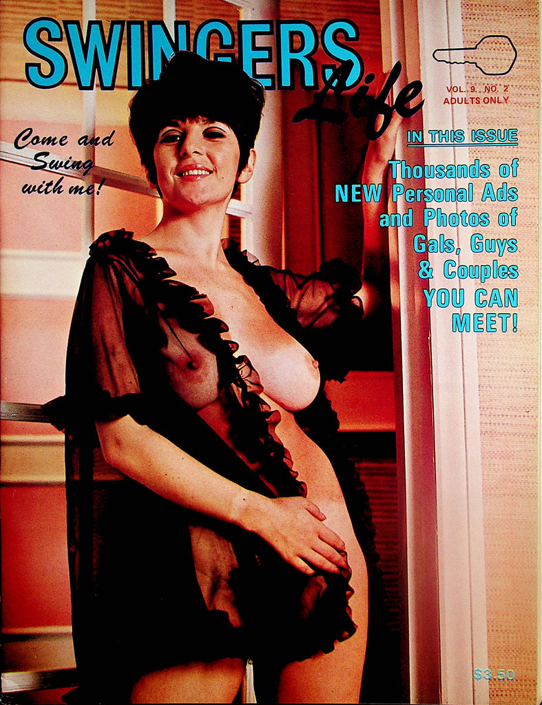 Swingers Life Contact Magazine  Personal Ads and Photos Gals, Guys and Couples   vol.9 #2  1974    032924lm-p2