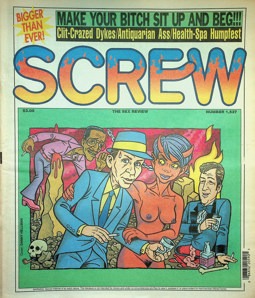 Screw Newspaper  Porn Star Janine Interview Part 2  /  Make Your Bitch Sit Up And Beg!  #1527 June 8, 1998   010526lmp
