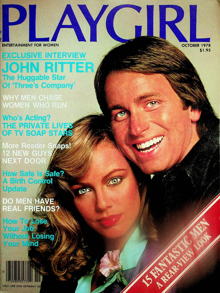 Playgirl Magazine Exclusive Interview: John Ritter  October 1978    080925lm-p