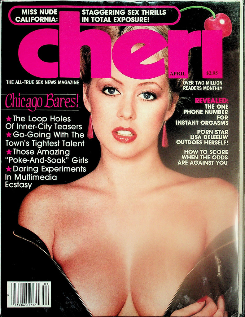 Cheri Magazine  Miss Nude California / Lisa Delleuw  April 1982   112425lmp