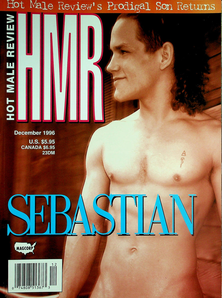 HMR Hot Male Review Gay Magazine   Cover Guy Sebastian December 1996  Magcorp  041626lmp