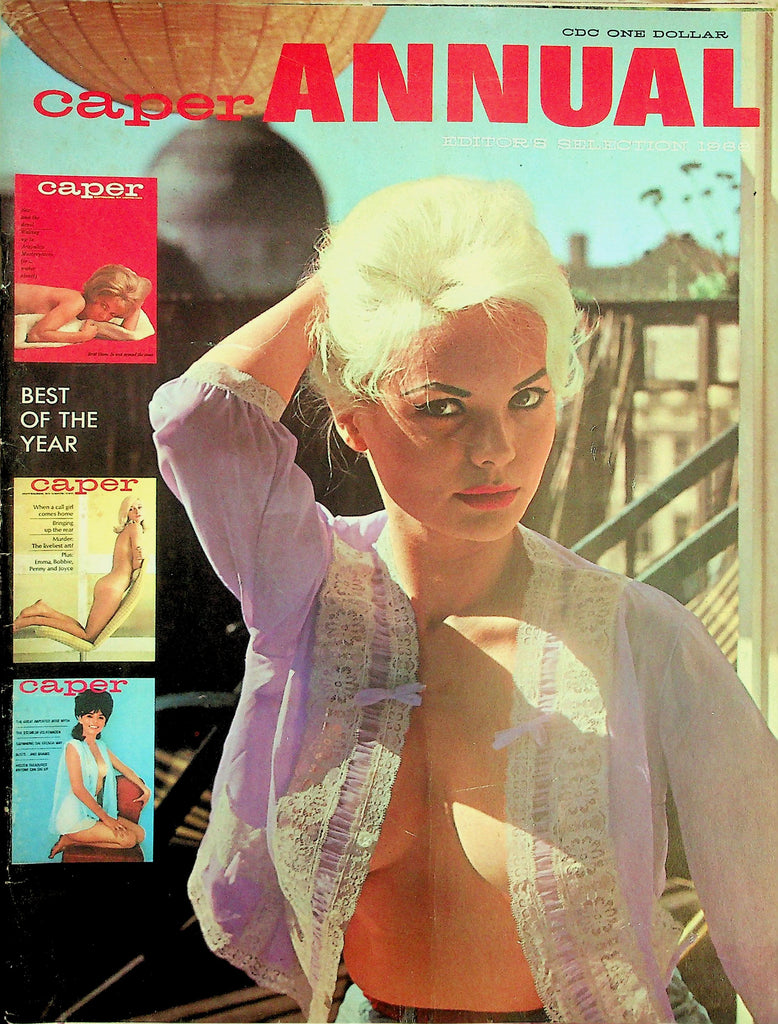 Caper Annual Magazine  Centerfold Britt Olsen  1966     032426lmp