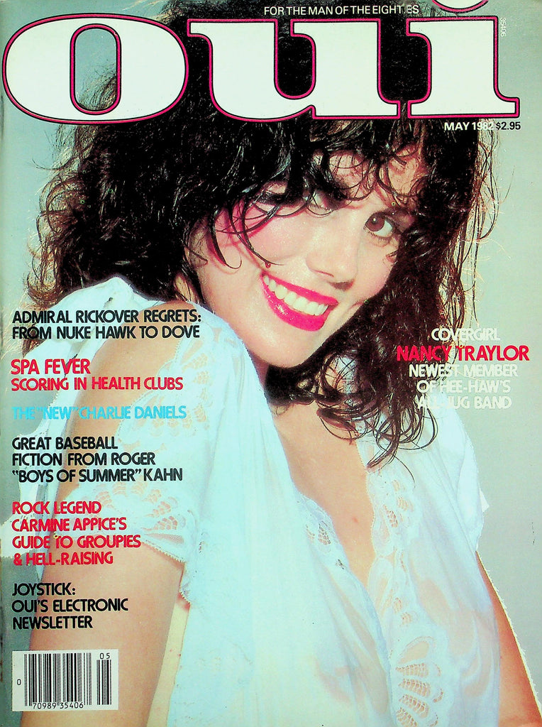 Oui Magazine  Covergirl Nancy Traylor    May 1982      122925lmp