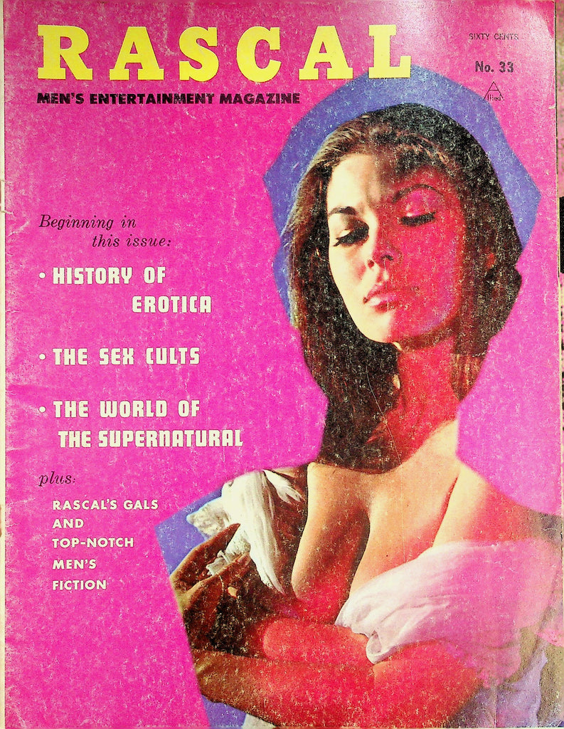 Rascal Mens Magazine "History of Erotica" #33 September 1968 050226lmp