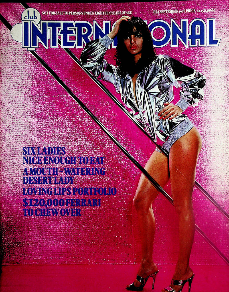 Club International Magazine  Ladies Nice Enough To Eat / Loving Lips Portfolio  September 1978   Paul Raymond   110924lm-p2