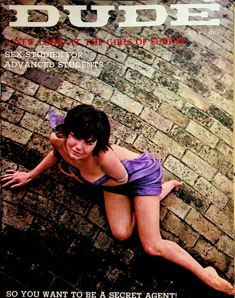 Dude Vintage Magazine  A New Look At The Girls Of Europe  July 1966    060523lm-p2
