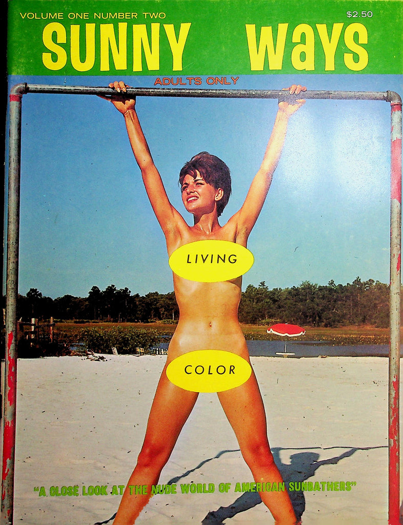 Sunny Ways Nudist Magazine  Close Look At The Nude World Of American Sunbathers vol.1 #2 1960's     070426lmp-GSC