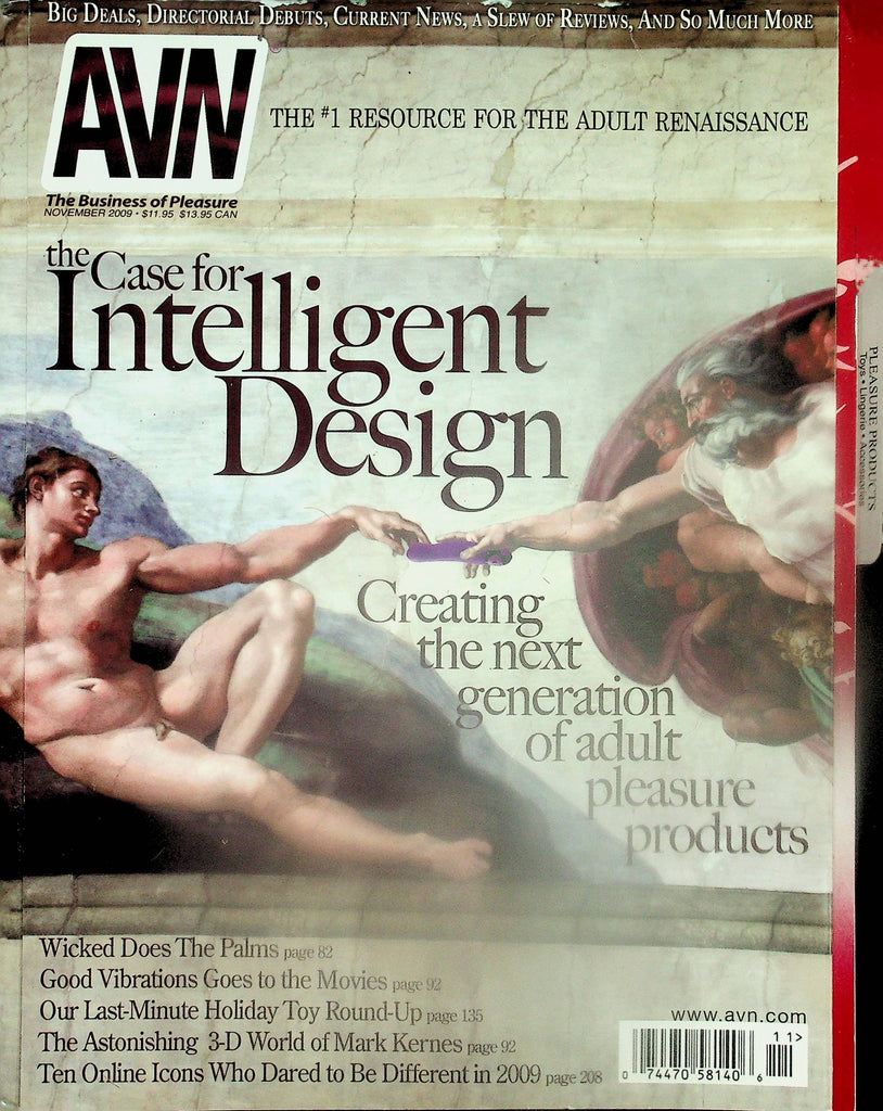AVN Adult Video News Magazine  The Case For The Intelligent Design: Creating The Next Generation Of Adult Pleasure Products  November 2009  102825lm-p