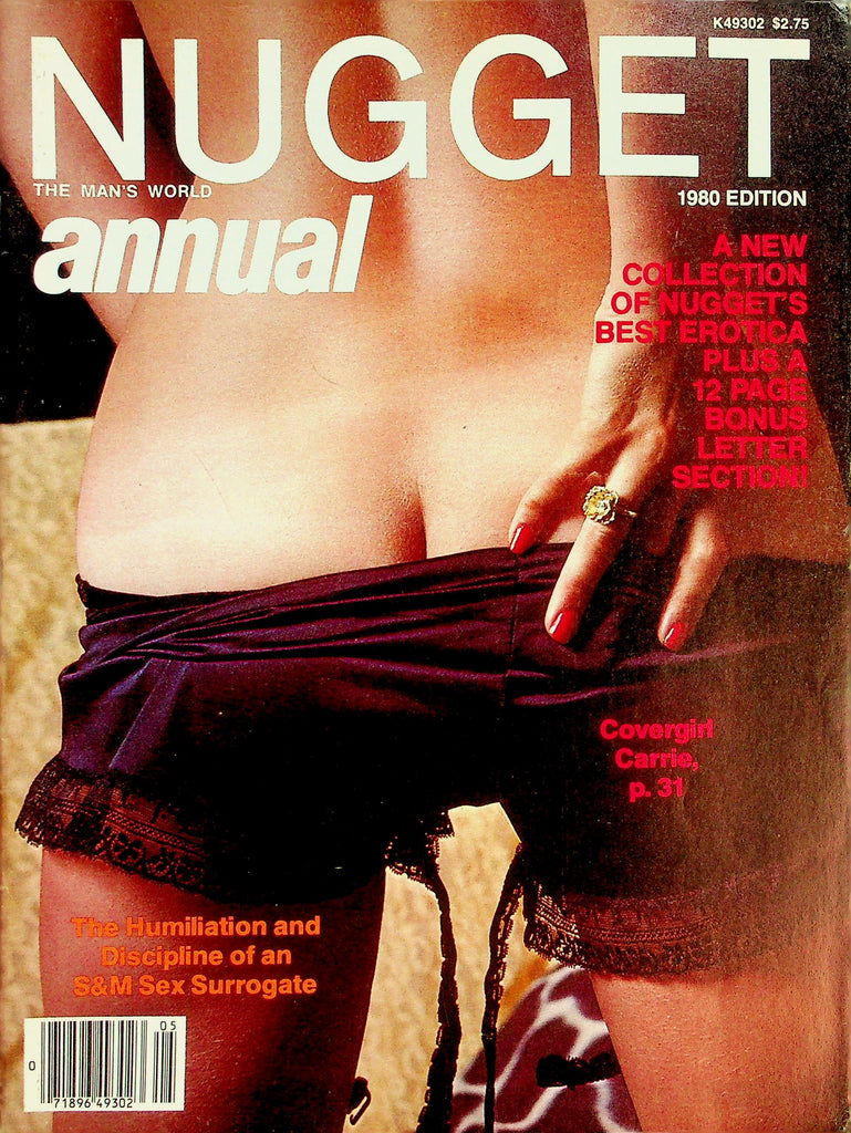 Nugget Annual Magazine  Covergirl Carrie / An  S&M Surrogate  1980 Edition   032326lmp