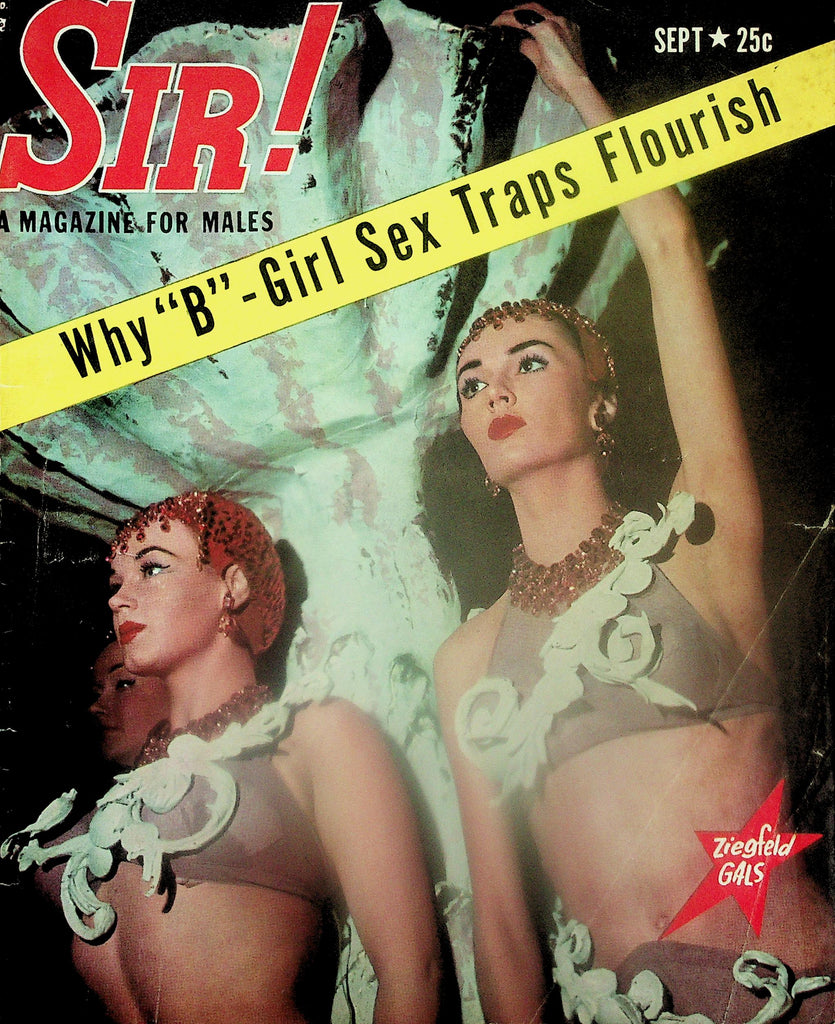 Sir! Magazine  The Ziegfeld Girls  September 1956    112825lmp