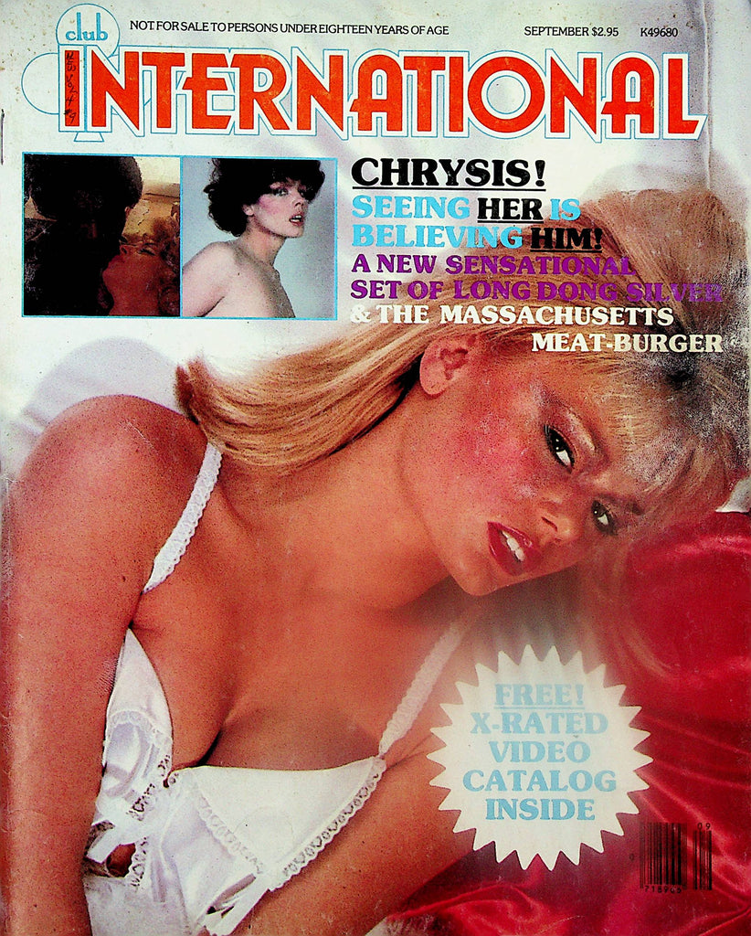 Club International Magazine  Long Dong Silver & The Massachusetts Meat-Burger  September 1980  032125lm-p