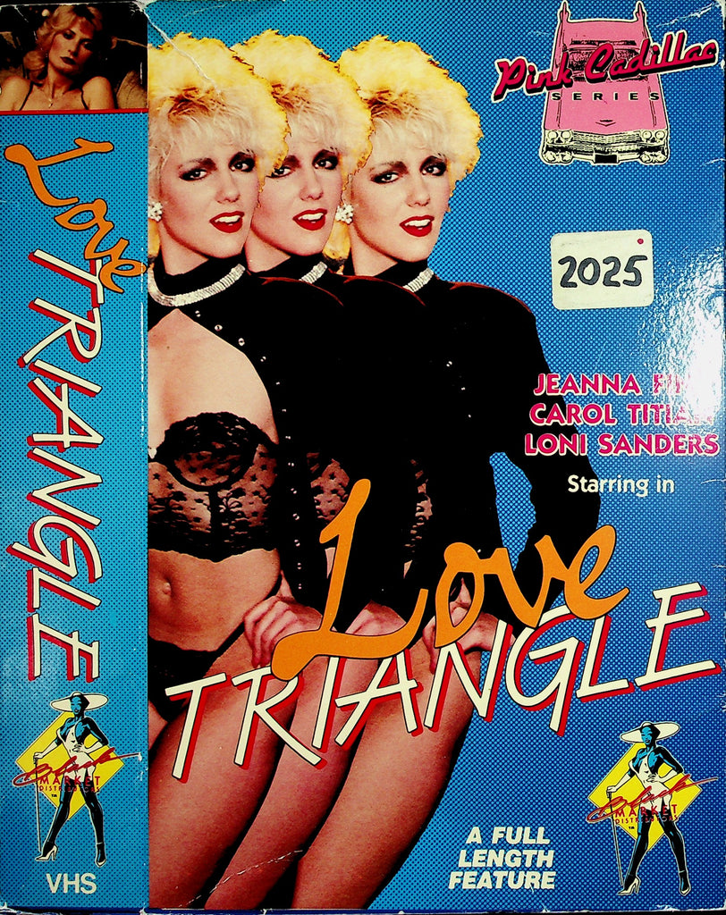 Love Triangle Jeanna Fine Carol Titian Loni Sanders Adult VHS Black Market 042226NAVHS-8