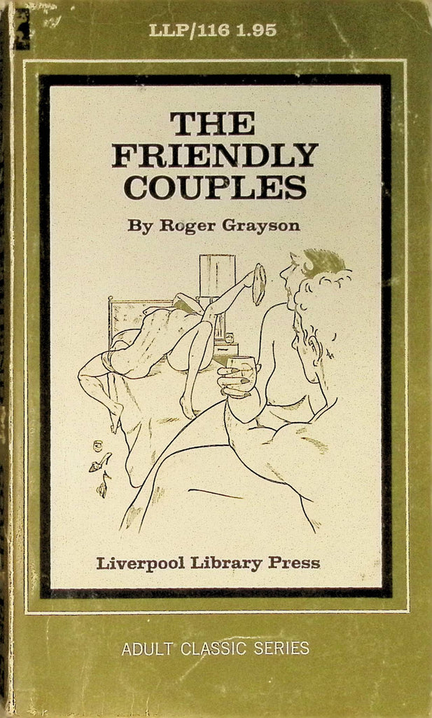 The Friendly Couples by Roger Grayson LLP116 1968 Adult Classic Series Liverpool Library Press Adult Paperback Novel 071625AMP