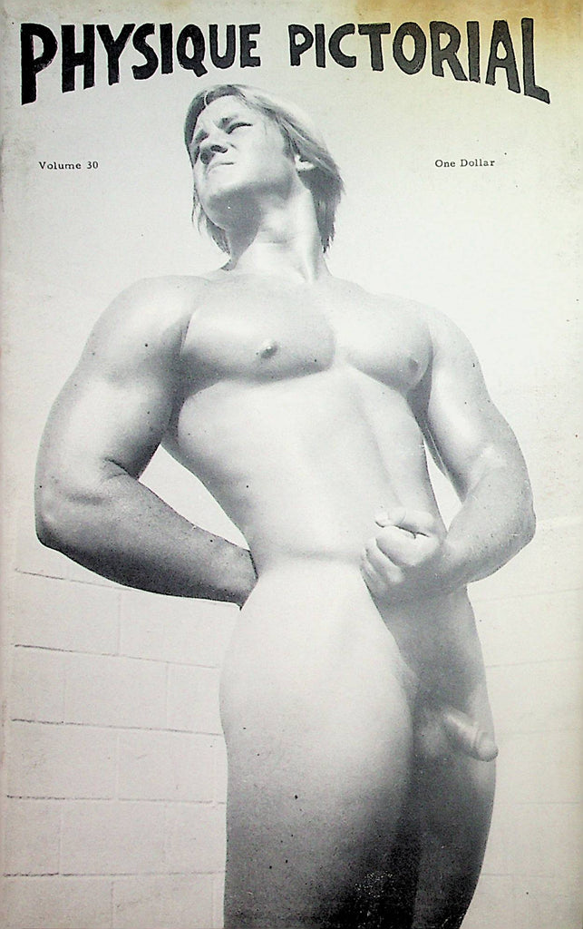 Physique Pictorial Gay Interest Digest Magazine  Ron Milhorn   vol. 30  August 1977    102124lm-p