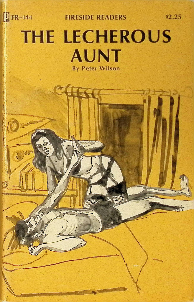 The Lecherous Aunt by Peter Wilson FR-144 1977 Fireside Readers Adult Paperback Novel 082925AMP