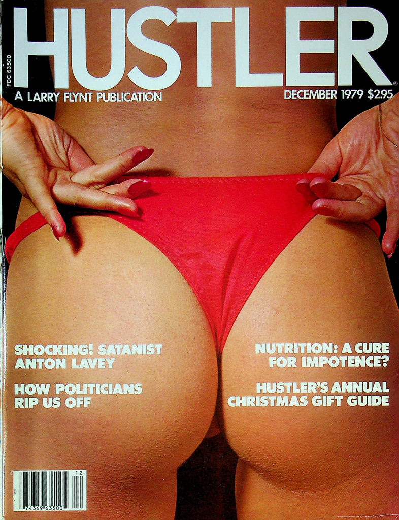 Hustler Magazine Anton Lavey & Annual Christmas Guide December 1979 042224RP