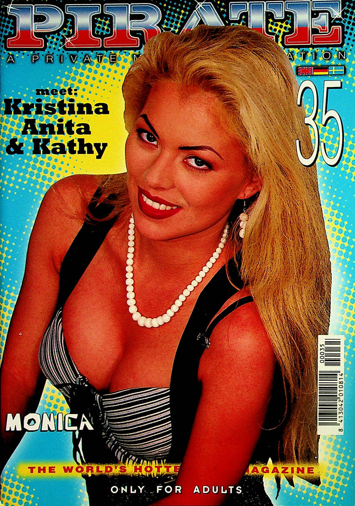 Pirate International Digest Magazine  Covergirl Monica  #35  1991      by Private   112223lm -p