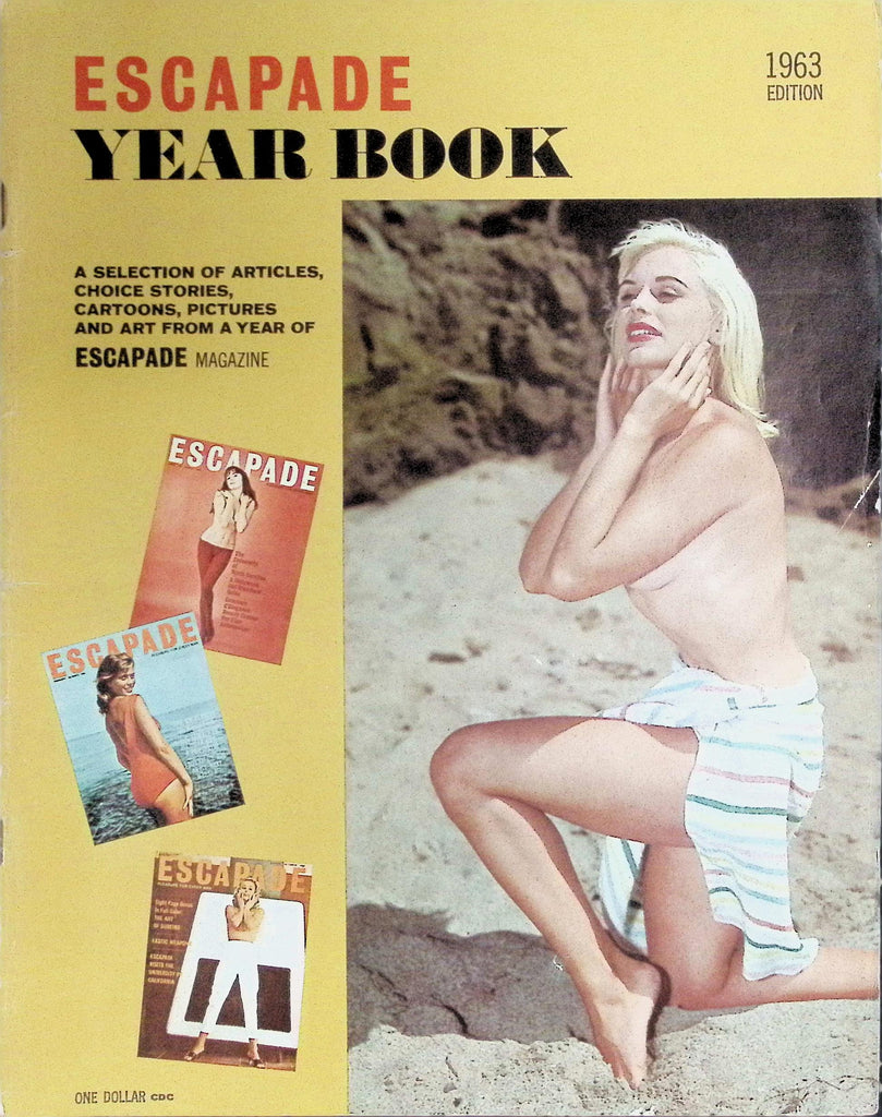 Escapade Year Book Magazine 1963 Beautiful Women of the 60's  092626LLP2