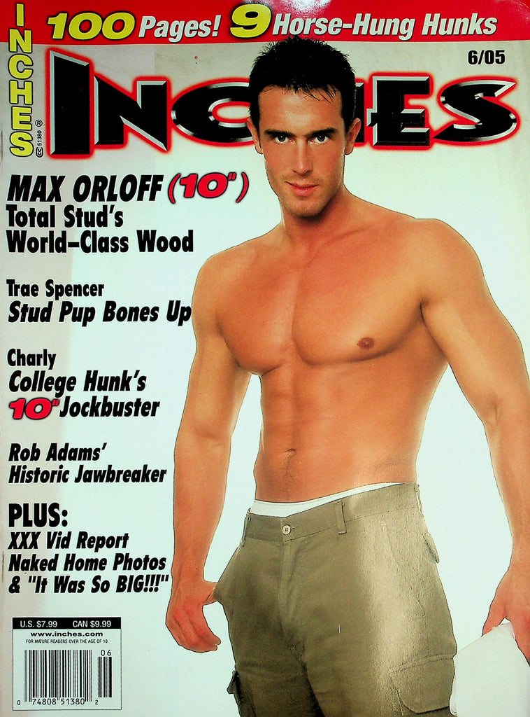 Inches Gay Magazine  Max Orloff 10" Total Stud's World-Class Wood  June 2005       031826lmp