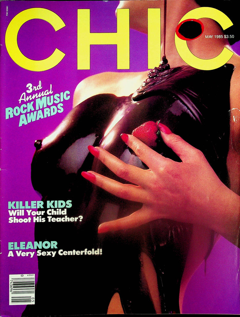 Chic Magazine  3rd Annual Rock Music Awards / Centerfold Girl Sexy Eleanor  May 1985   050425lm-p