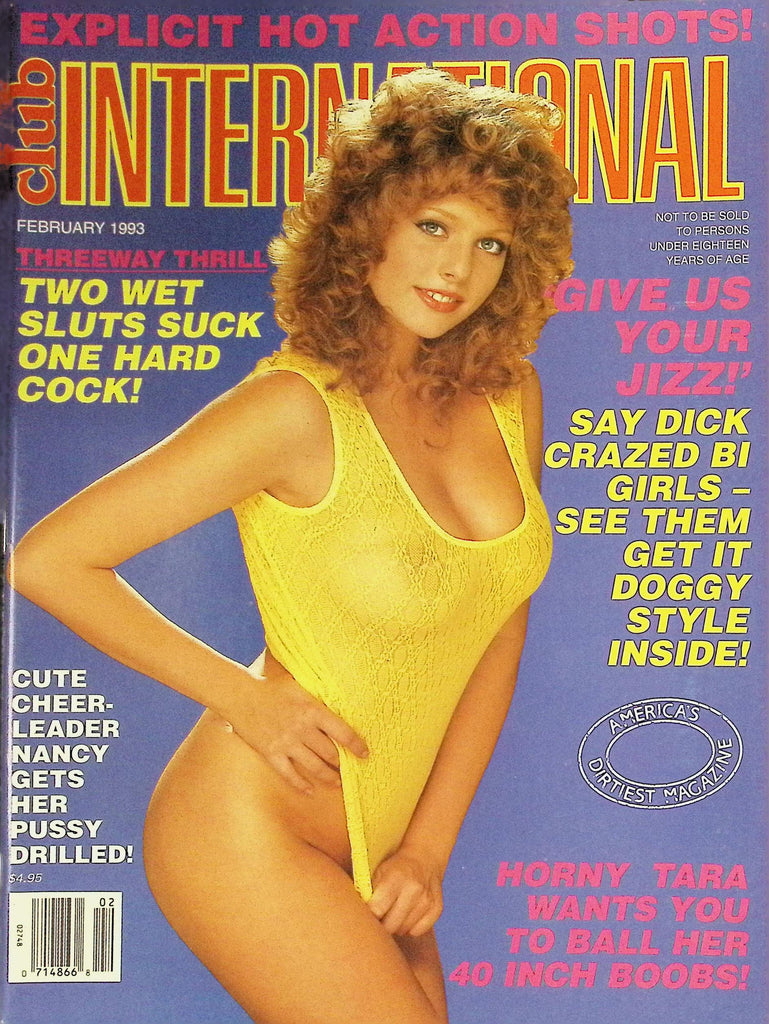 Club International Magazine February 1993 Two Wet Sluts One Hard Cock 092826LLP