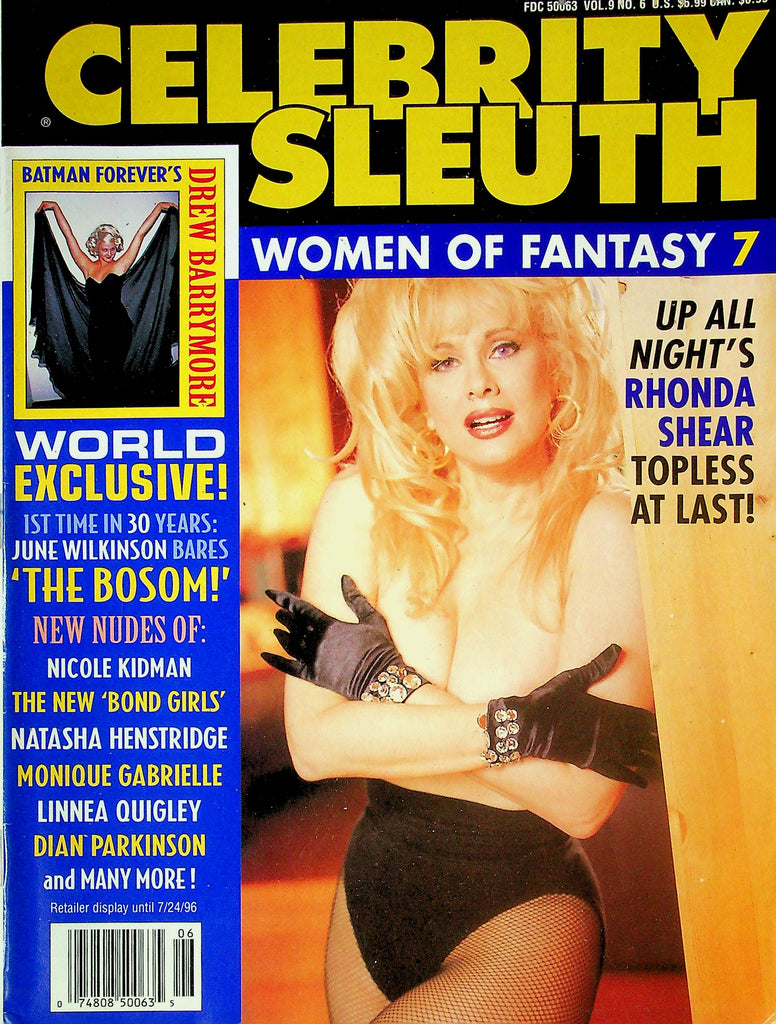 Celebrity Sleuth Magazine Women Of Fantasy 7 Ft. Rhonda Rhear Vol.9 No.6 071125RP-