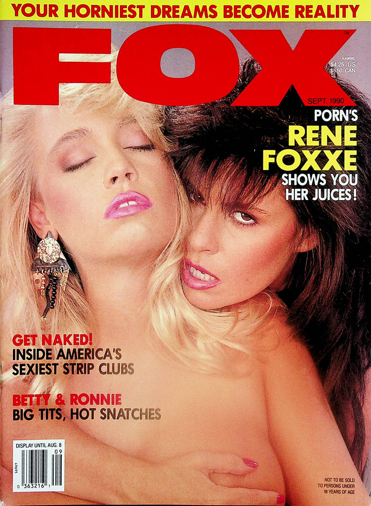 Fox Magazine  Porn's Rene Foxxe  September 1990   041225lm-p