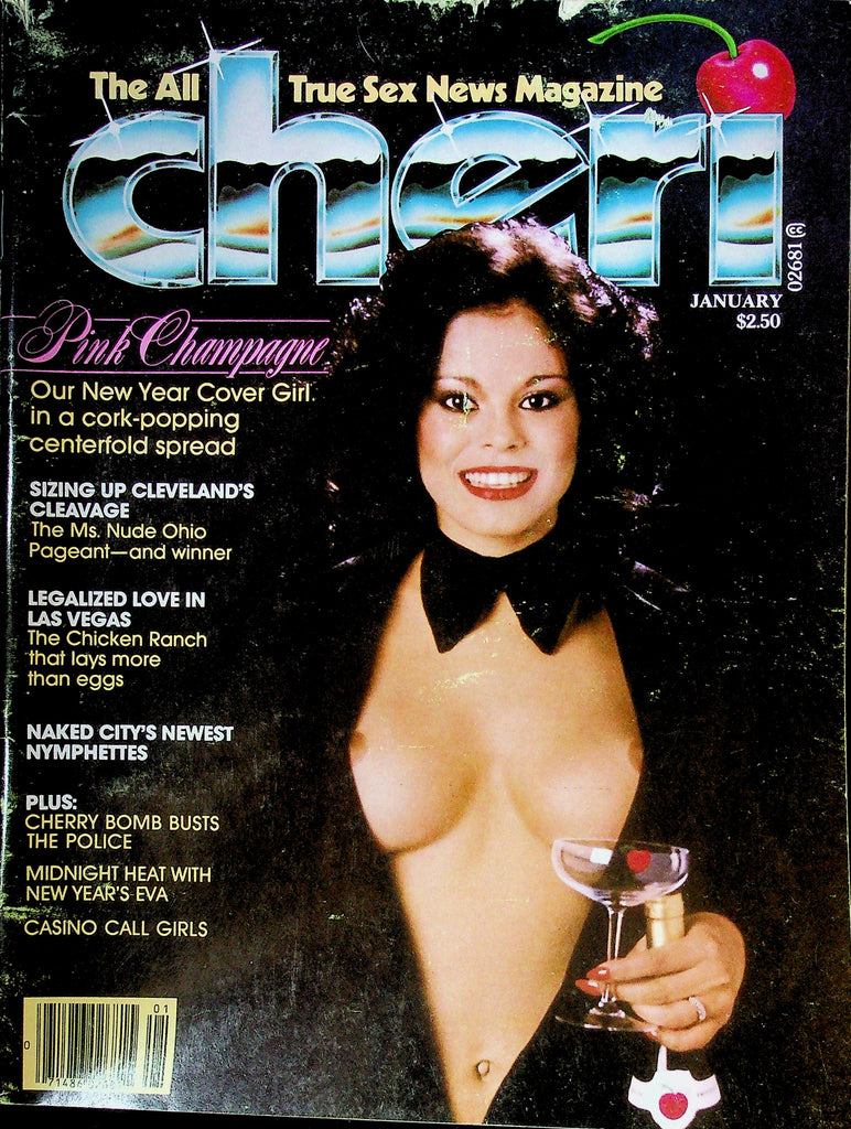 Cheri Magazine Pink Champagne & Las Vegas Love January 1979 020425RP