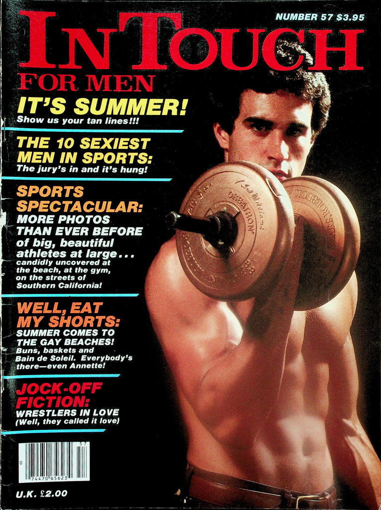 In Touch For Men Gay Magazine   Cover Hunk Christian  #57  1981     111625lm-p