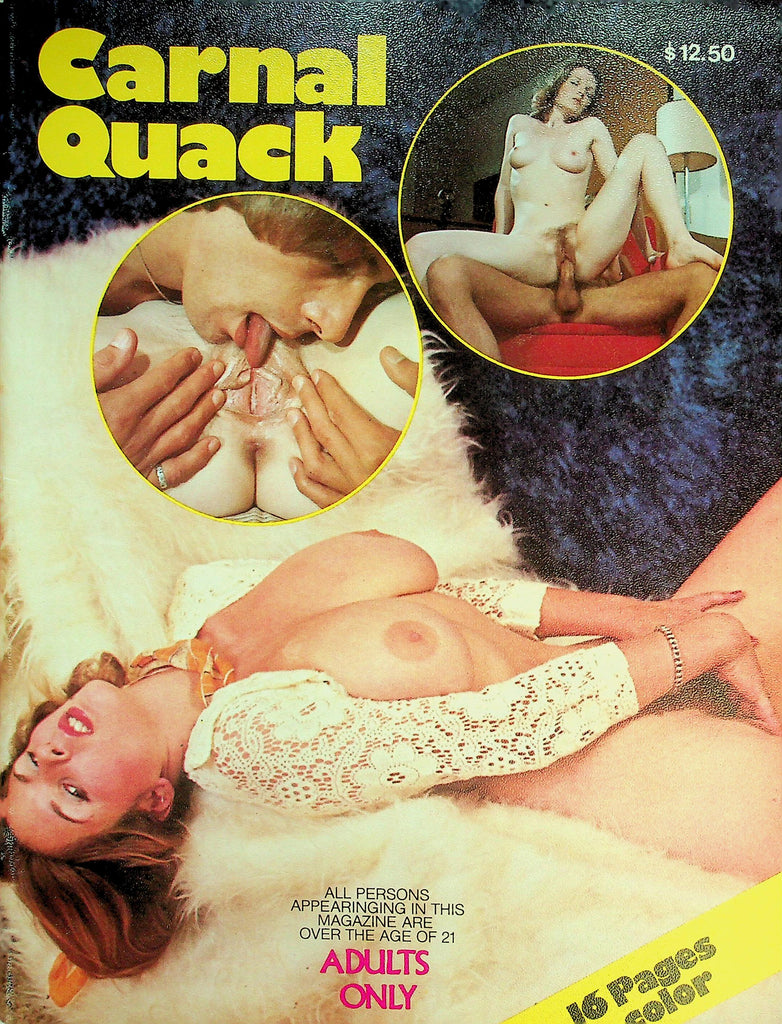 Carnal Quack Magazine  The Doctor Made Hot And Hard House Calls  #1 1980's  080926lmp-GSC