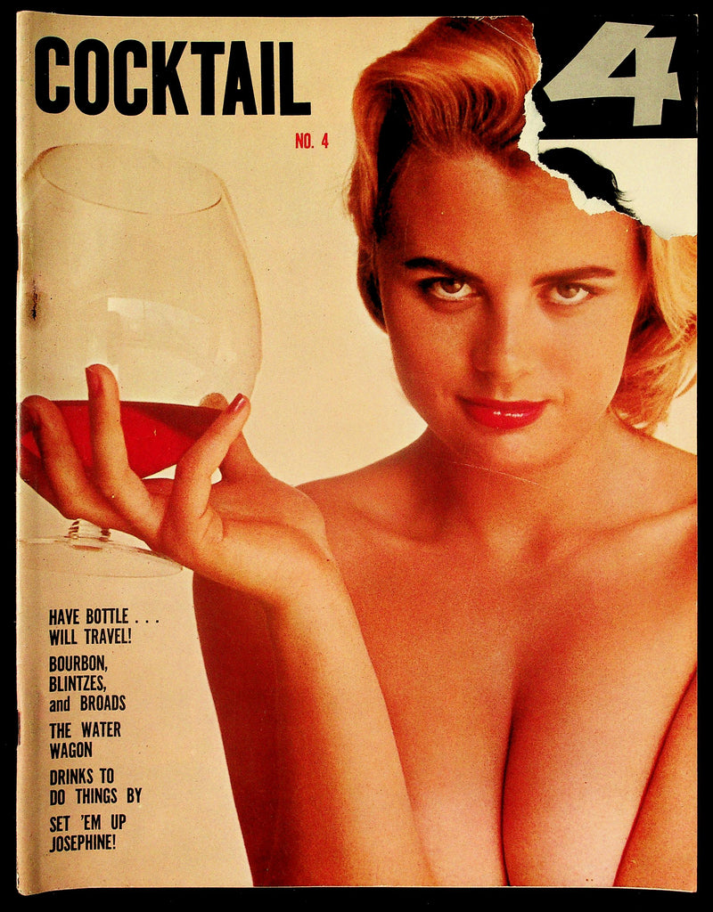 Cocktail Adult Magazine V1, No. 4 1959 Have Bottle Will Travel & More Feature 081726hrp-9