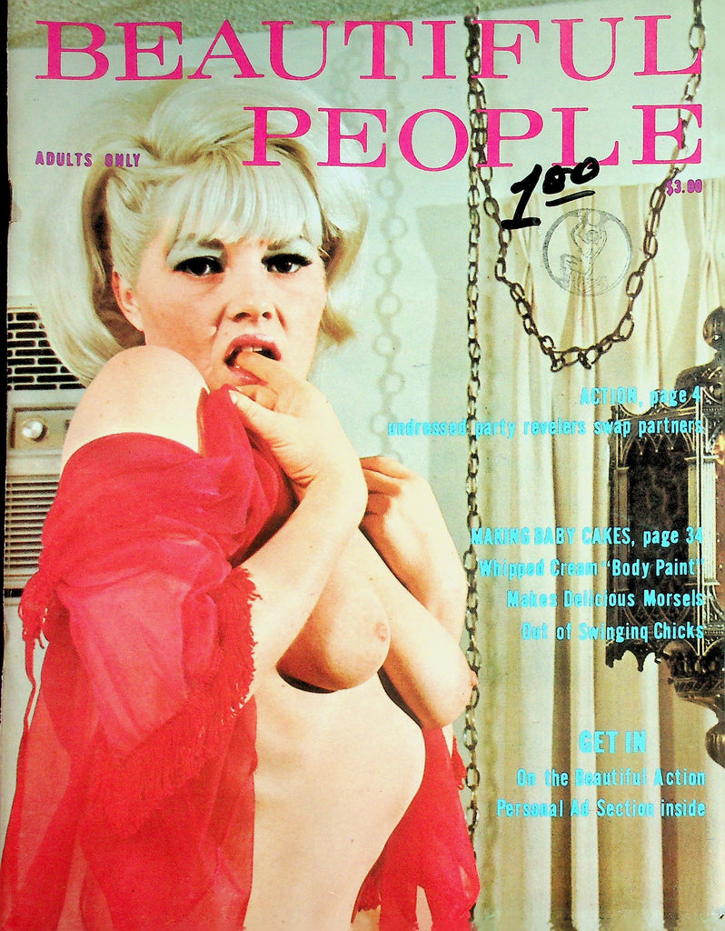 Beautiful People Magazine  Undressed Party Revelers Swap Partners  #1 1969  091826lmp-GSC