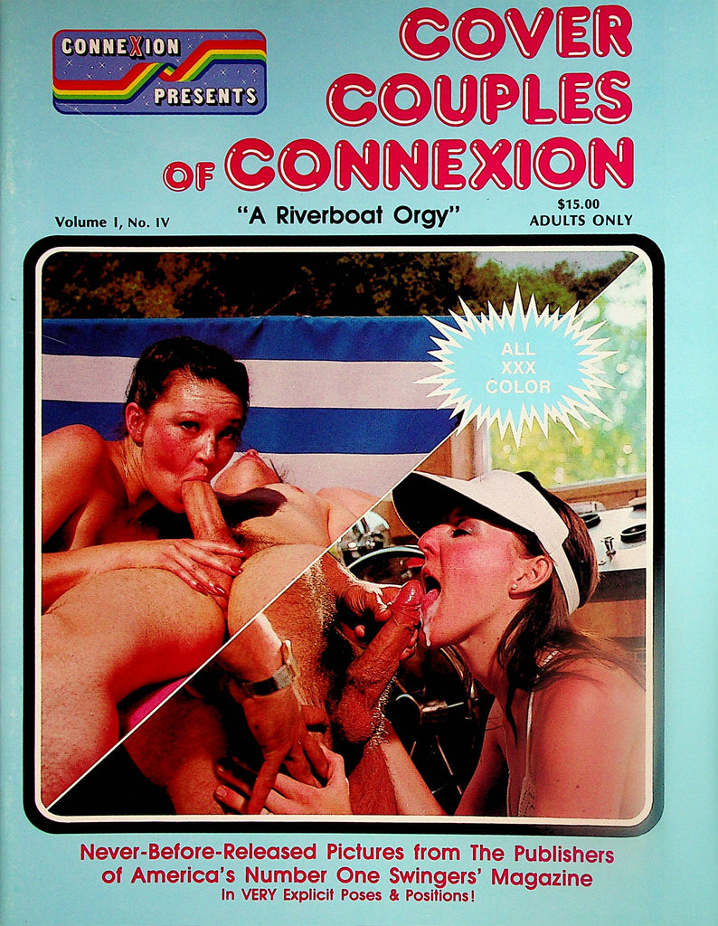 Cover Couples Of Connexion Magazine   " A Riverboat Orgy "   vol.1 # IV   1980's    110523lm-p