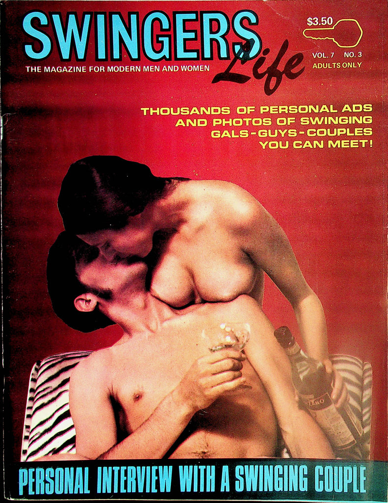 Swingers Life Contact Magazine  Personal Ads and Photos Gals, Guys and Couples   vol.7 #3  1972  032924lm-p2