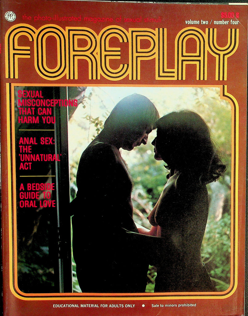 Foreplay Magazine  Anal Sex / A Bedside Guide To Oral Love  vol.2 #4  1972   081926lmp2-GSC