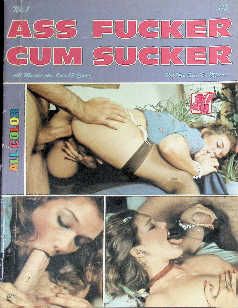Ass fucker cum sucker magazine hot action XXX 1990s 090426LLP