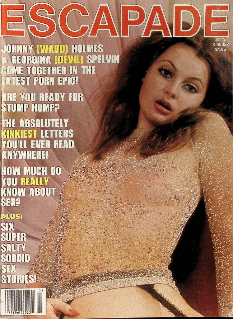 Escapade July 1977 Teddi Bare Centerfold Jenny's Pearl   101725AMP