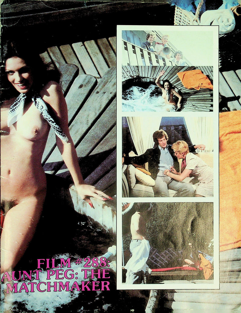 Swedish Erotica Review Magazine Aunt Peg : The Film MatchMaker  #288  1980's  Readers Copy     011926lmp