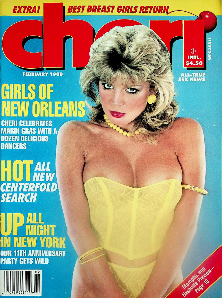 Cheri Magazine Girls Of New Orleans / Tracey Adams Interview  February 1988    090825lm-p