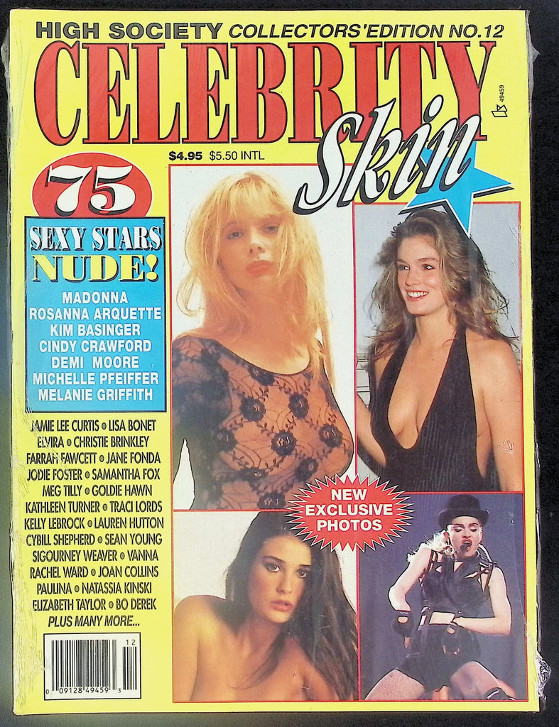 CLEARANCE High Society Celebrity Skin Magazine ft/ Madonna, Rosanna Arquette, Kim Basinger, 091725AKNON-54