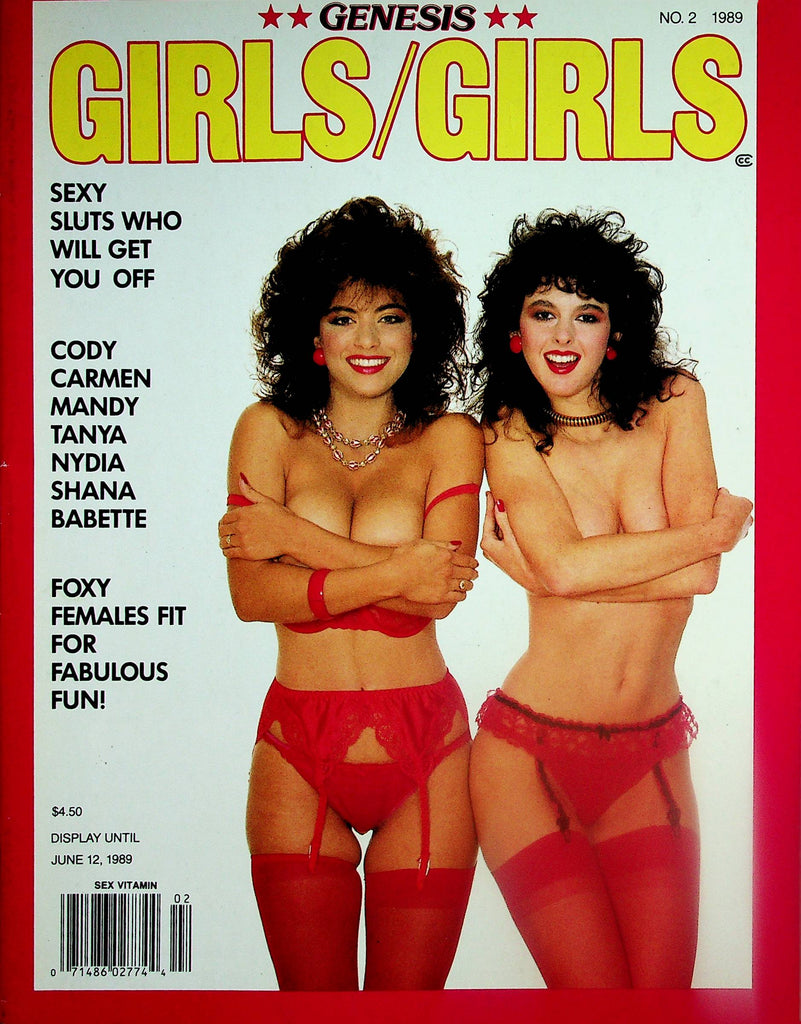 Genesis Girls/ Girls Magazine  Sexy Sluts: Cody, Carmen & More!  #2  1989     051225lm-p2