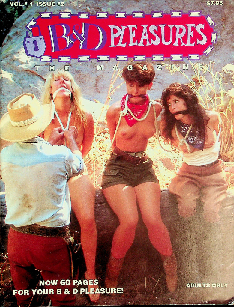 B&D Pleasures Bondage Magazine  Web Of Desire  vol.1 #2 1989   012726lmp