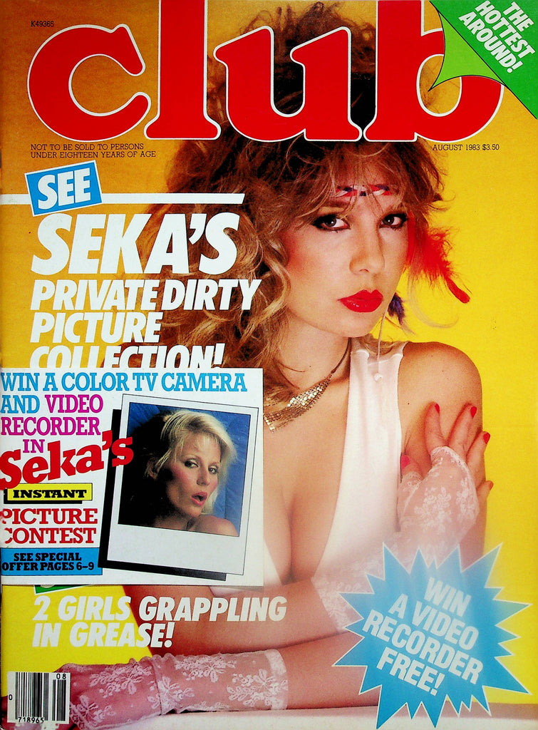 Club Magazine  Seka's Private Dirty Picture Collection  August 1983     Paul Raymond  050225lm-p