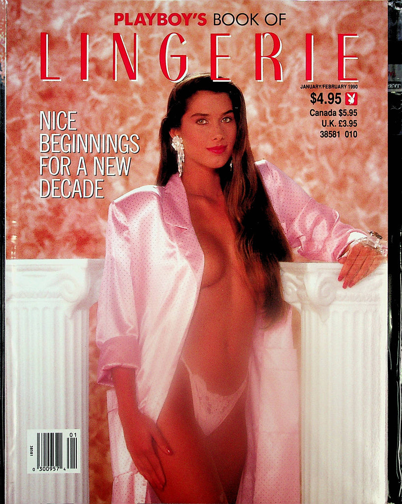 Playboy's Book Of Lingerie Special Edition Magazine  Covergirl Christina Herbert  January 1990  041125lm-p