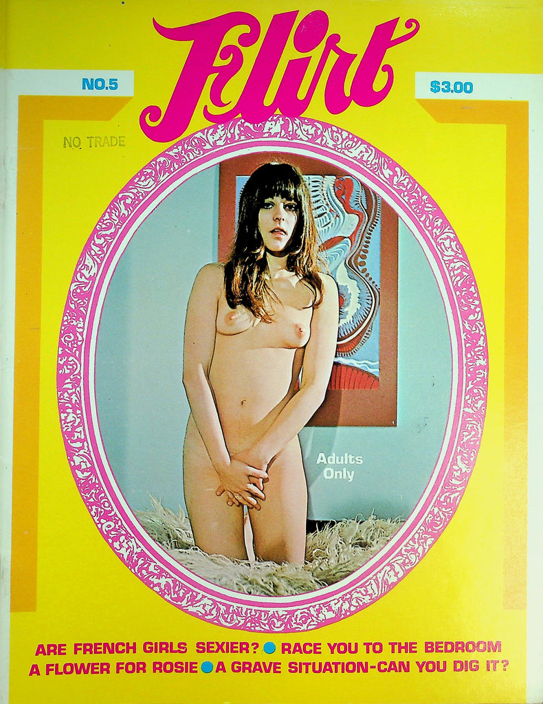 Flirt Magazine  A Flower For Rosie / Race You... To The Bedroom  #5  1972   070926lmp-GSC