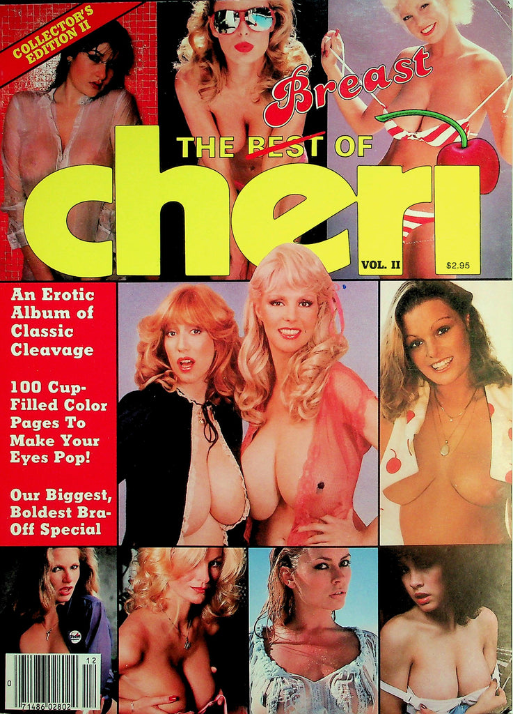The Breast Of Cheri Magazine  Uschi Digard, Cherry Bopmb and More!  vol.2  1981 Collector Edition     031426lmp
